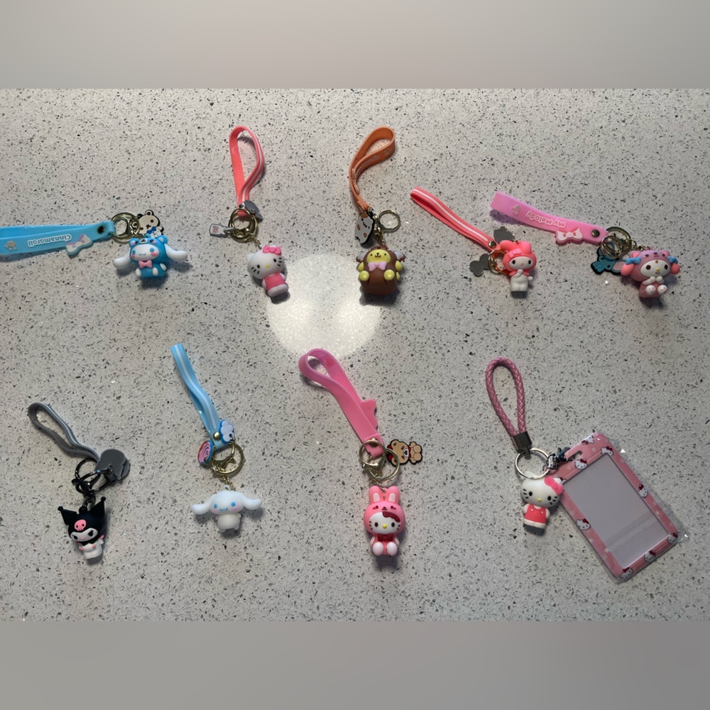 New Cute Sanrio Character Keychain
***Price is for one keychain***